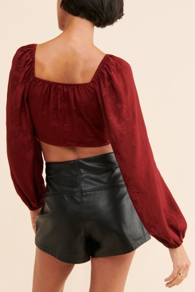 Motel Urka Cropped Blouse #1