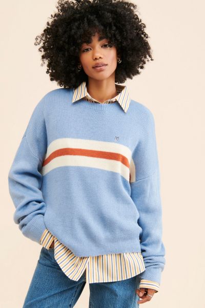 UO Stripe Crew Neck Sweater