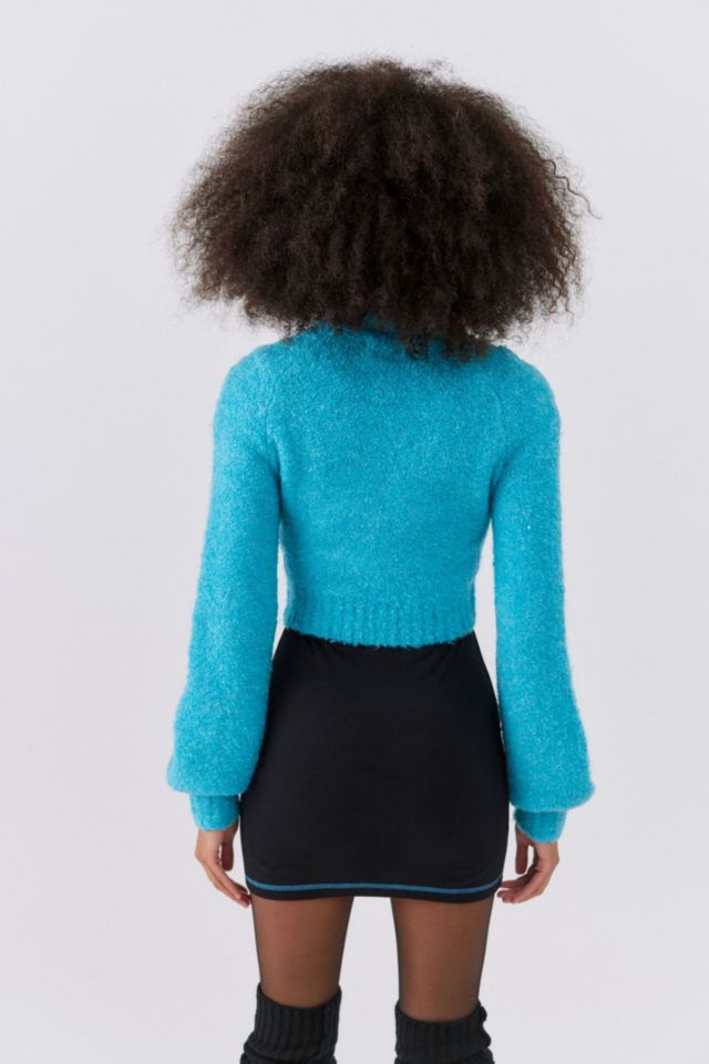 UO Avril Cropped Mock Neck Sweater #1