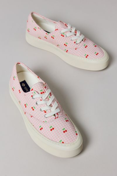Sperry Women's Candy Cvo Sneaker In Red/white, Women's At Urban Outfitters
