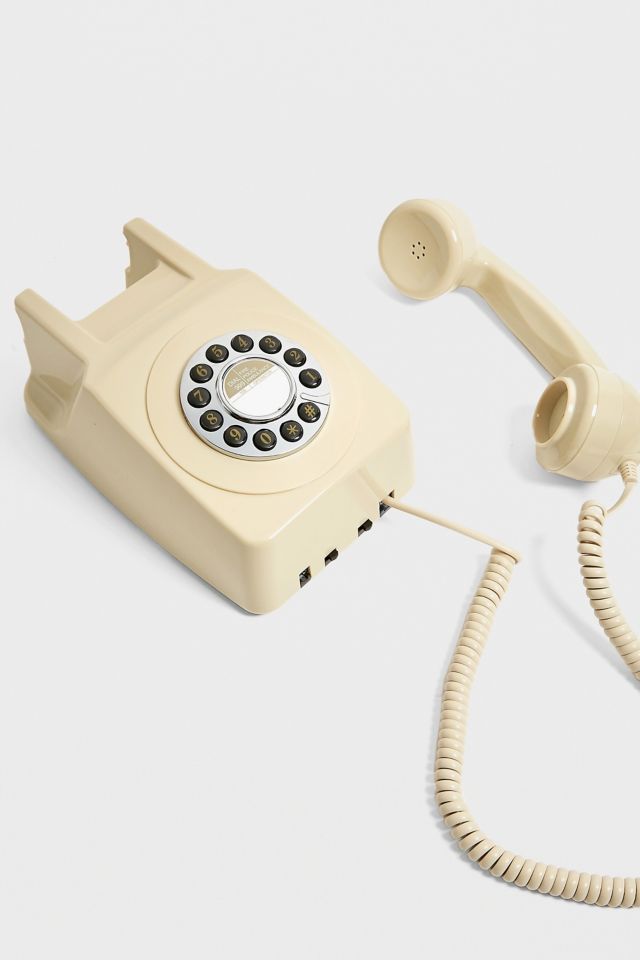 GPO 746 Retro Push Button Dial Landline Wall Mount Phone #1