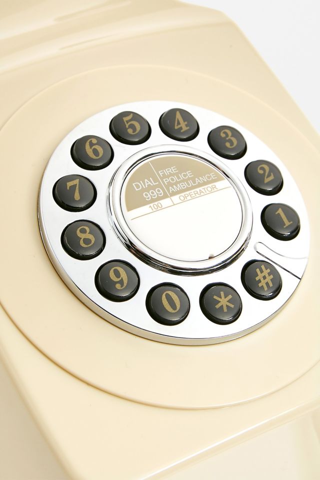 GPO 746 Retro Push Button Dial Landline Wall Mount Phone #2