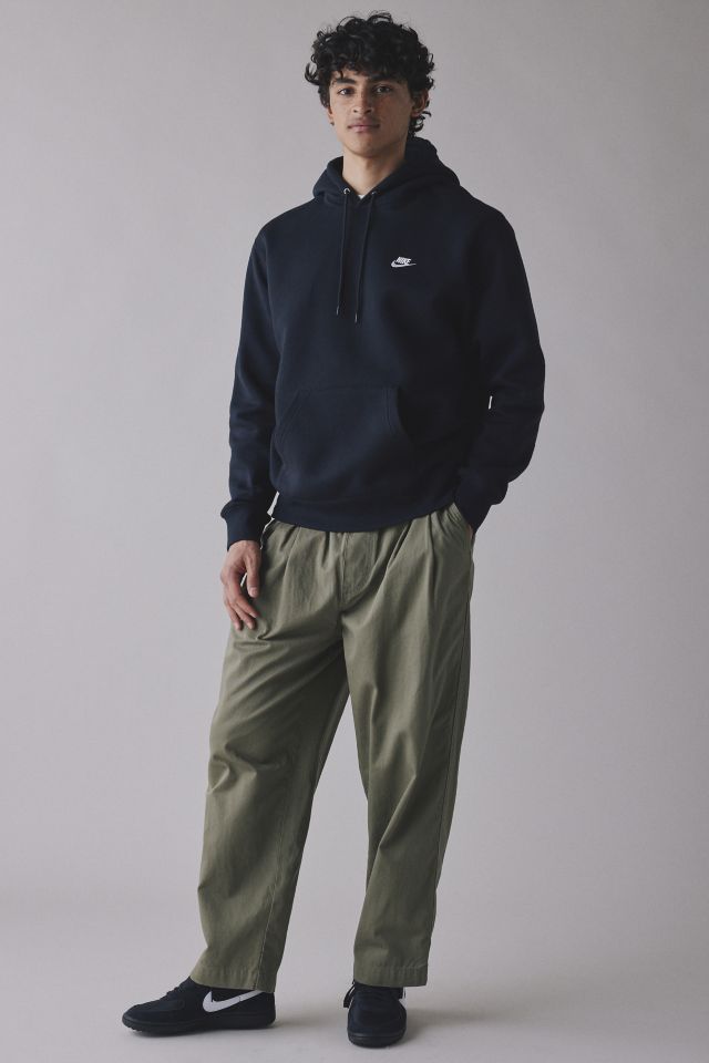 Nike Club Logo Fleece Pullover Hoodie Sweatshirt #2