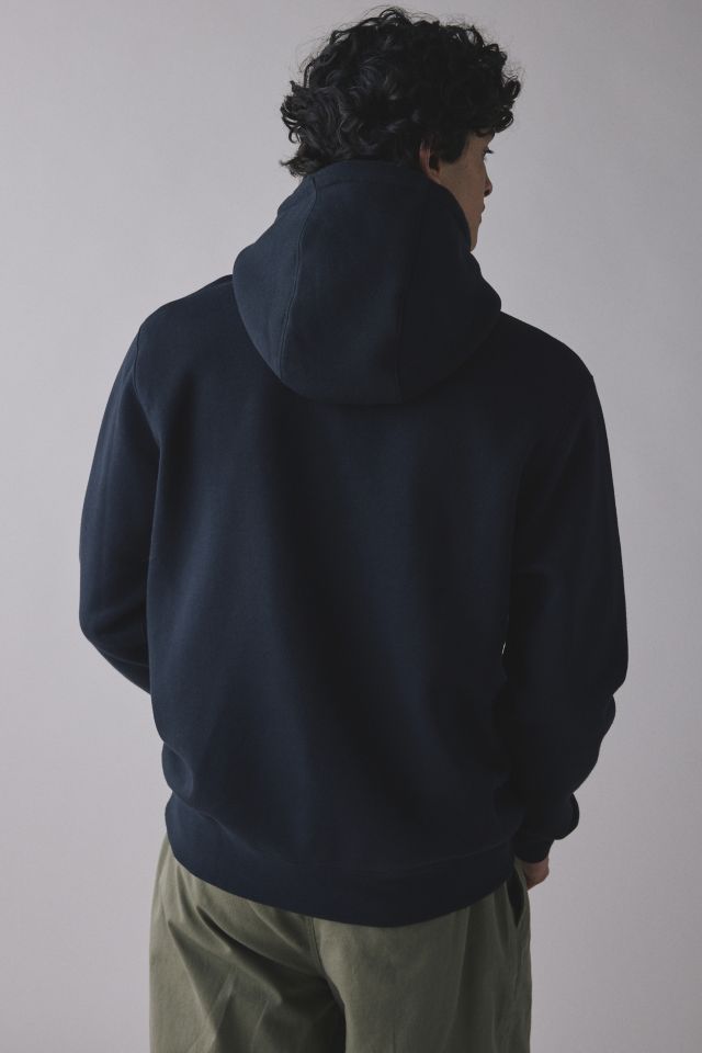 Nike Club Logo Fleece Pullover Hoodie Sweatshirt #3
