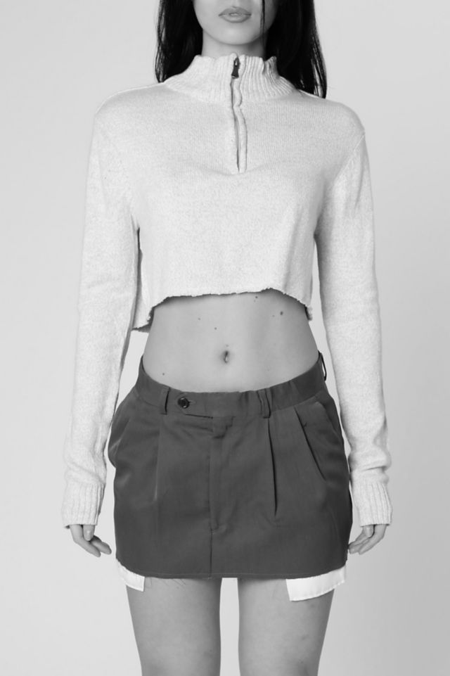 Frankie Collective Rework Crop Knit Sweater 050 #2