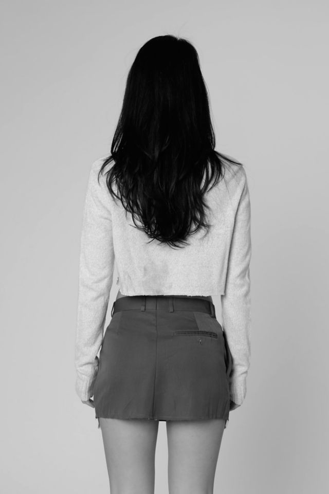 Frankie Collective Rework Crop Knit Sweater 050 #3