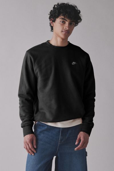 Nike Just Do It Logo Crew-Neck Sweatshirt | Urban Outfitters