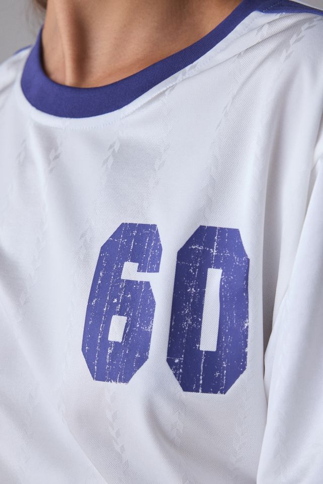 BDG Jude Smocked Soccer Jersey Top #1