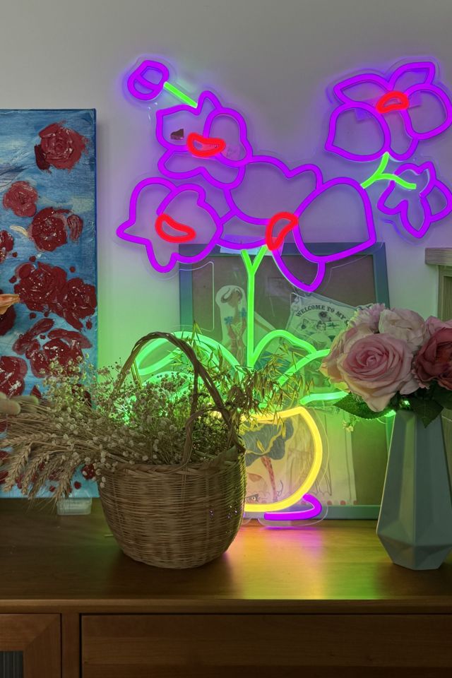 Echo Neon Orchid Neon Sign #3
