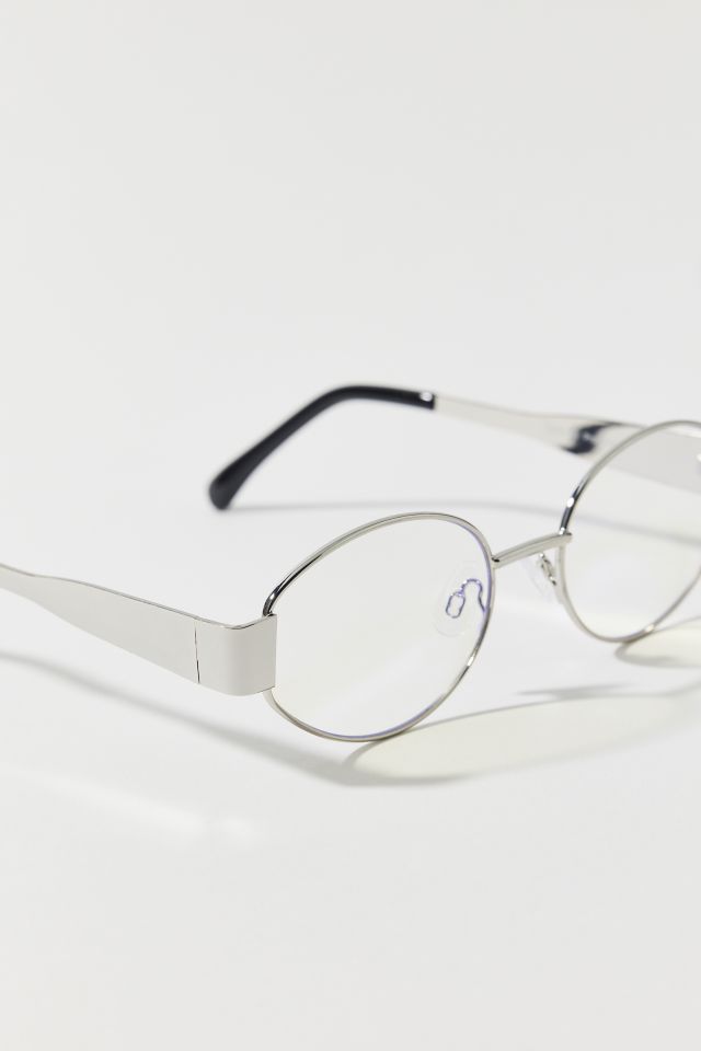 Agent Slim Metal Oval Readers #1