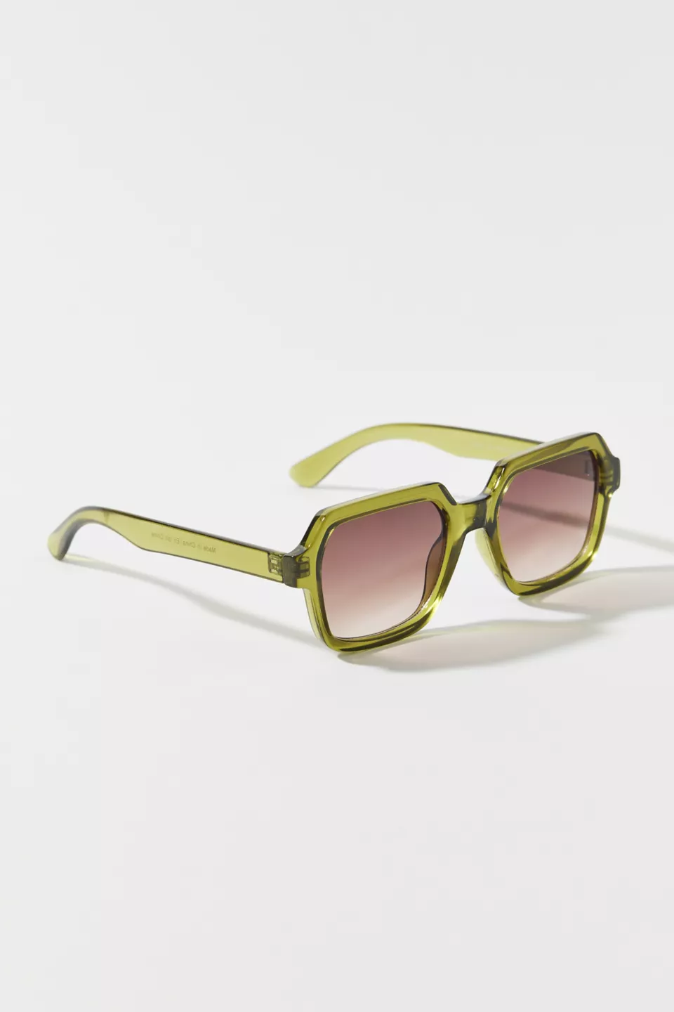 Cleo Plastic Square Sunglasses