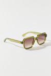 Cleo Plastic Square Sunglasses
