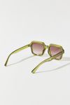 Cleo Plastic Square Sunglasses
