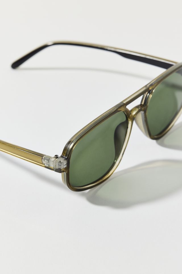 UO Essential Plastic Aviator Sunglasses #1