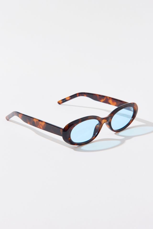 UO Essential Slim Oval Sunglasses #1