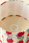 Tulip Print Woven Drum Lamp Shade