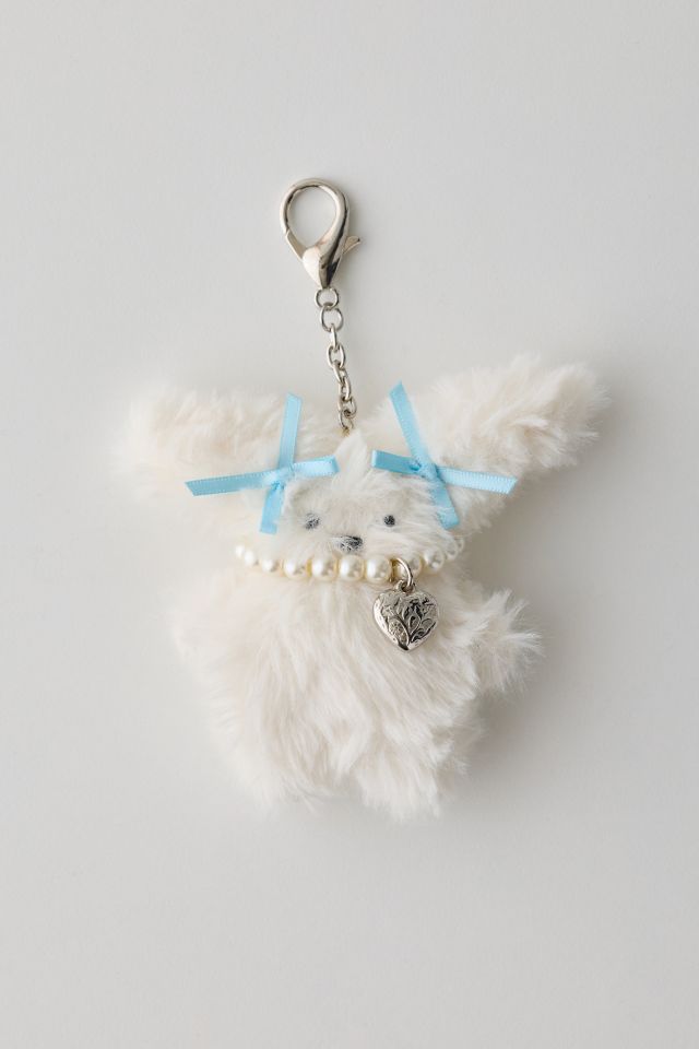 Fluffy Animal Plushie Keychain #2