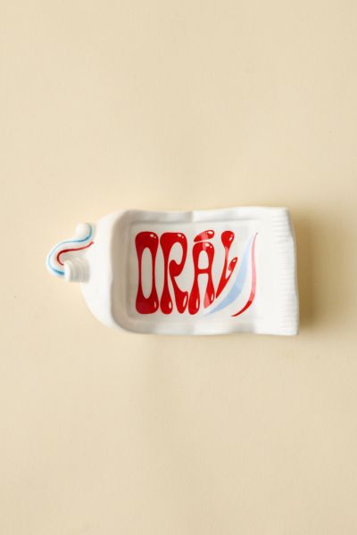 Toothpaste Tube Ceramic Soap Dish