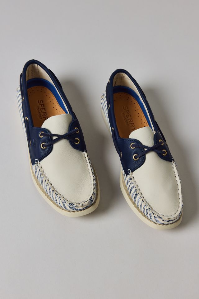 Sperry Women's Striped Authentic Original 2-Eye Boat Shoe #1