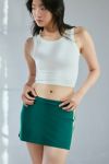 Out From Under Bec Varsity Stripe Low-Rise Micro Mini Skort