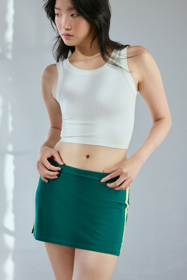 Out From Under Bec Varsity Stripe Low-Rise Micro Mini Skort #2