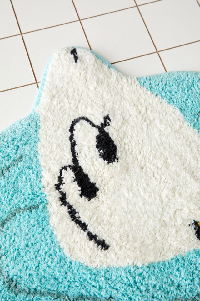 Cheeky Goose Shape Tufted Bath Mat #3