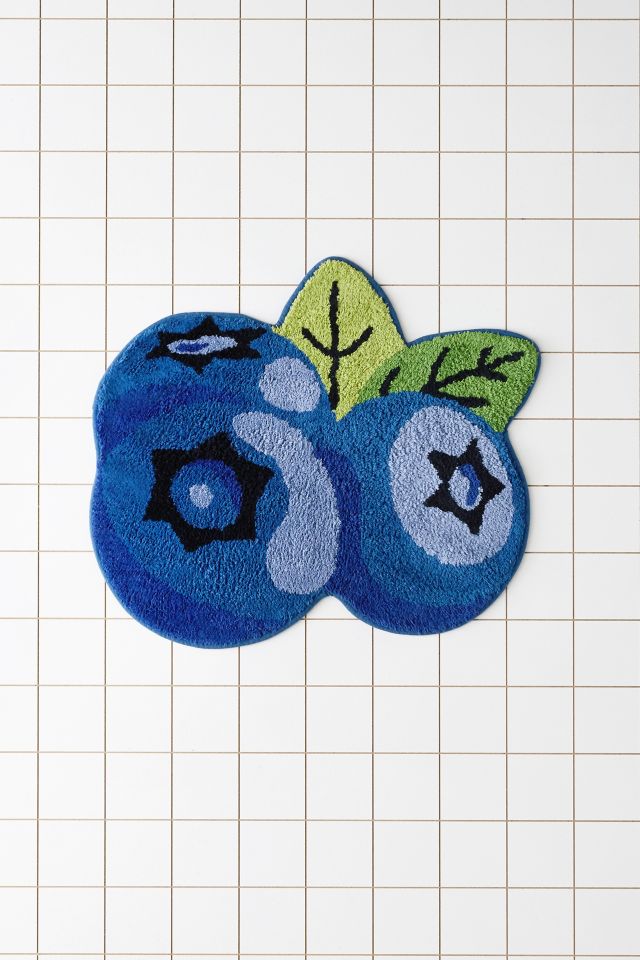 Blueberry Bunch Shape Tufted Bath Mat #1