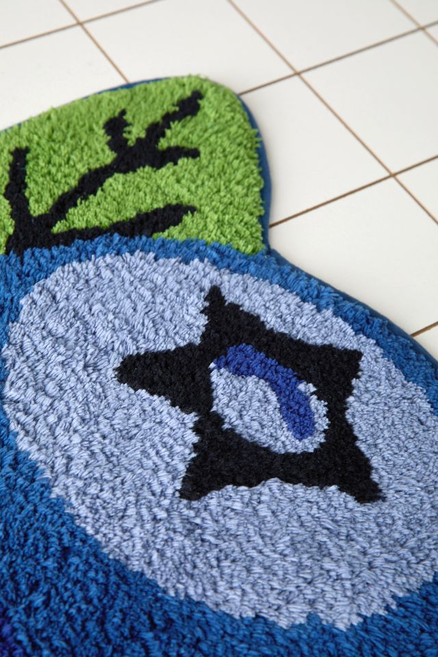 Blueberry Bunch Shape Tufted Bath Mat #2