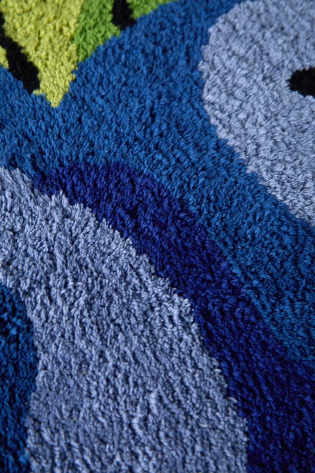 Blueberry Bunch Shape Tufted Bath Mat #3