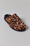 Azalea Wang Archibald Leopard Print Clog