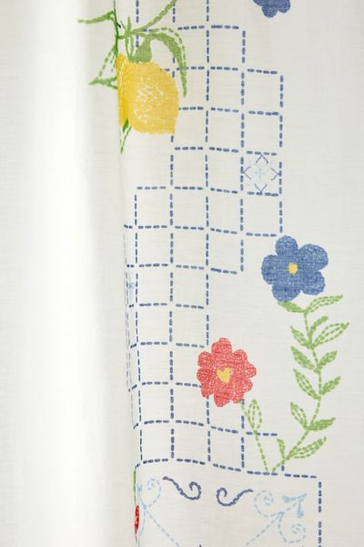 Fruit Lattice Patterned Window Panel