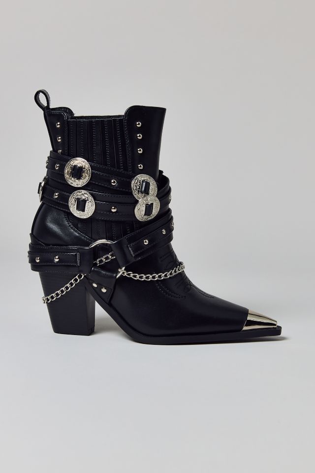 Azalea Wang Riggins Harness Cowboy Boot #2