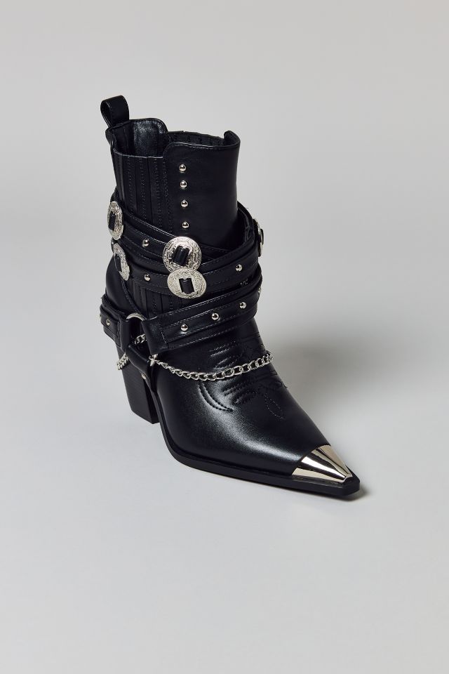Azalea Wang Riggins Harness Cowboy Boot #3