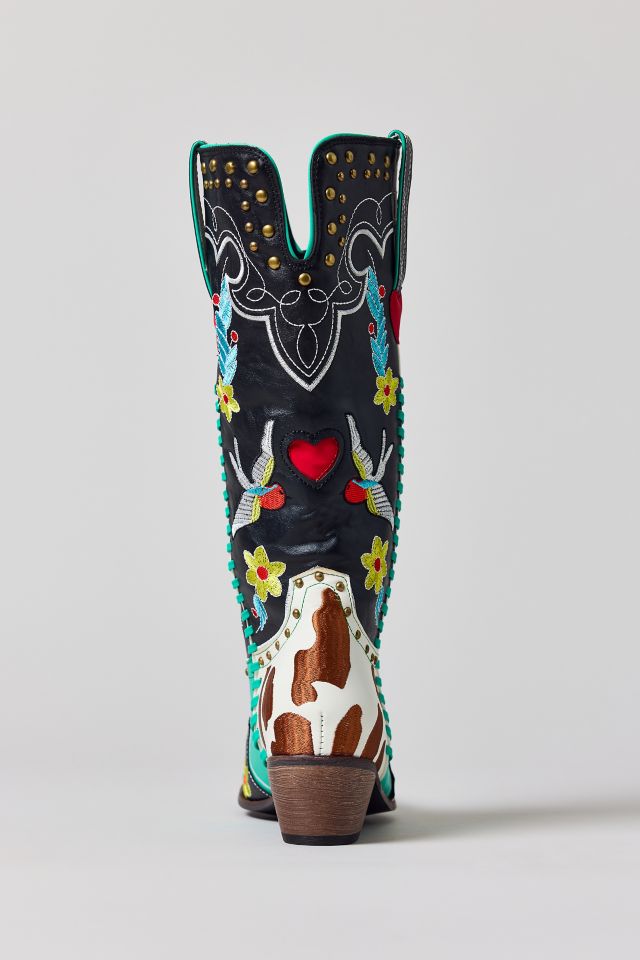 Azalea Wang Bowen Embroidered Cowboy Boot #3