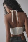 Out From Under Cowgirl Logic Lace-Up Corset Top