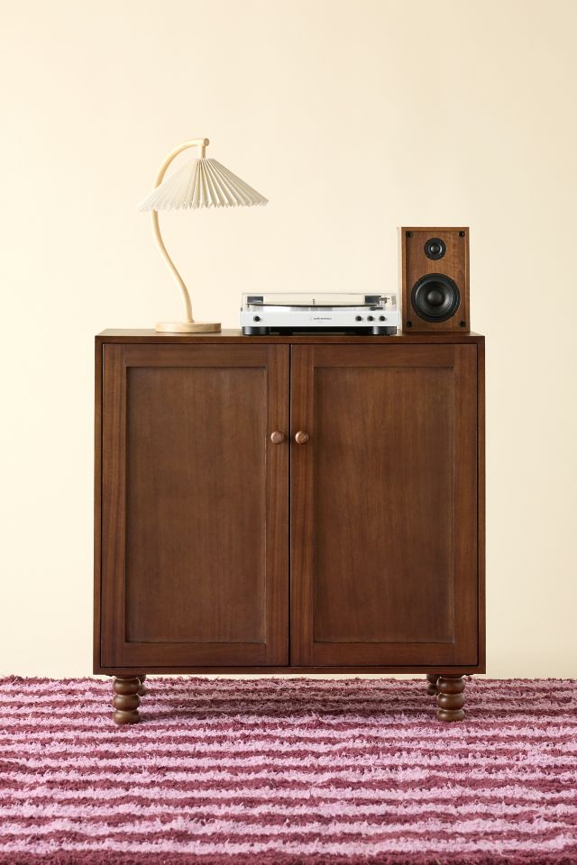 Clara 2-Door Wood Storage Cabinet #1
