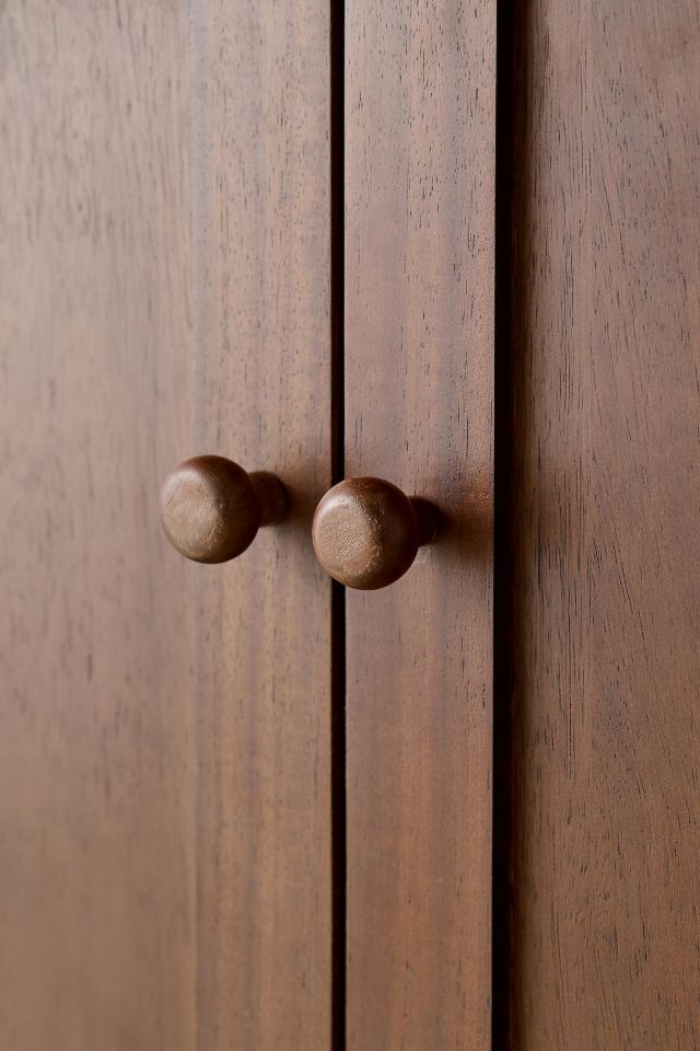 Clara 2-Door Wood Storage Cabinet #3
