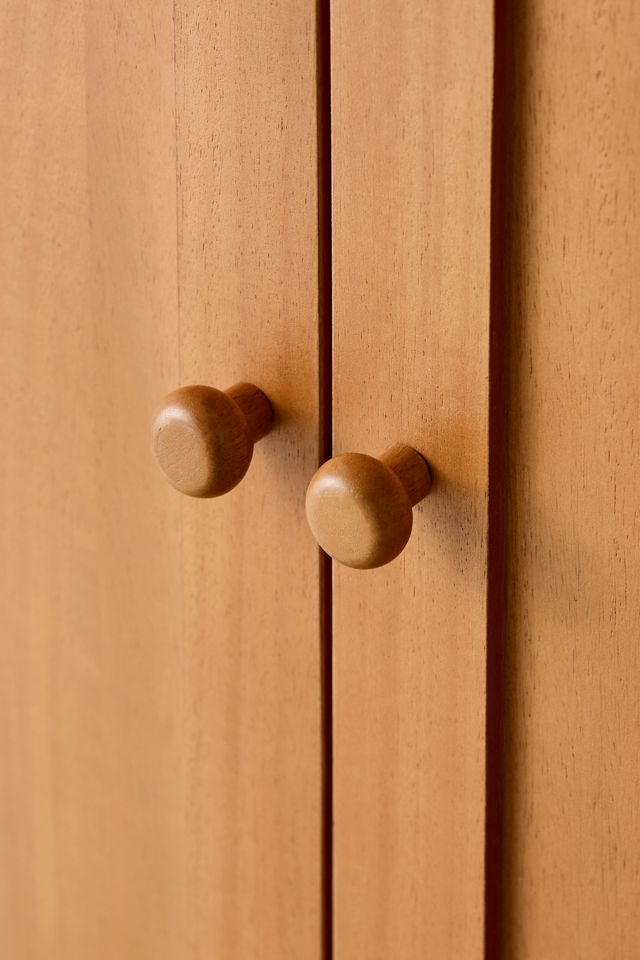 Clara 2-Door Wood Storage Cabinet #3