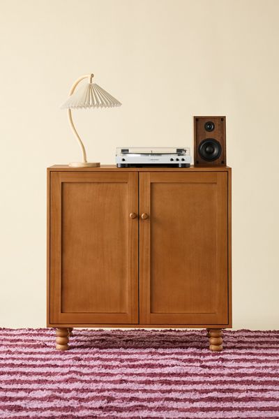 Clara 2-Door Wood Storage Cabinet