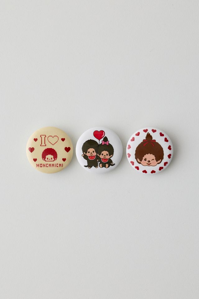Monchhichi Pin Set #1