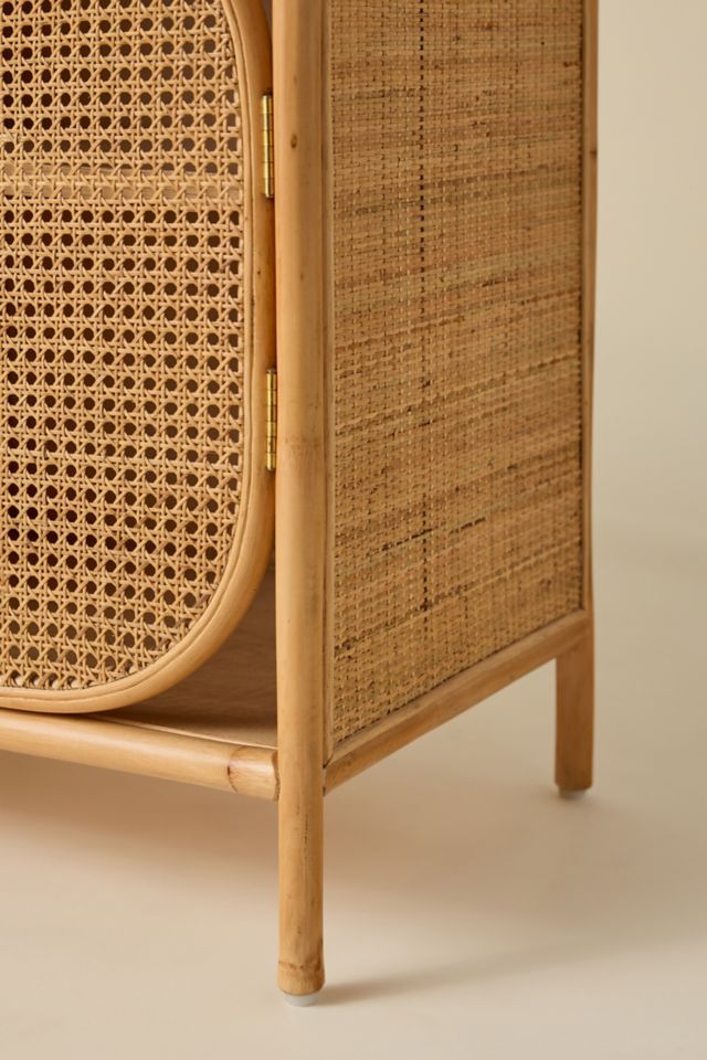 Zoe Rattan Media Console | Boho TV Stand