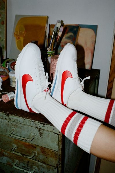 Nike Women's Cortez Leather Sneaker