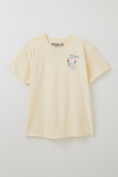 Peanuts Snoopy's Old Fashion Ice Cream Graphic Tee | Urban Outfitters