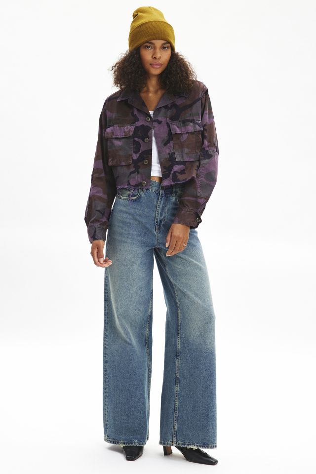 Veste Courte Camouflage Surteinte ReMADE By UO #2