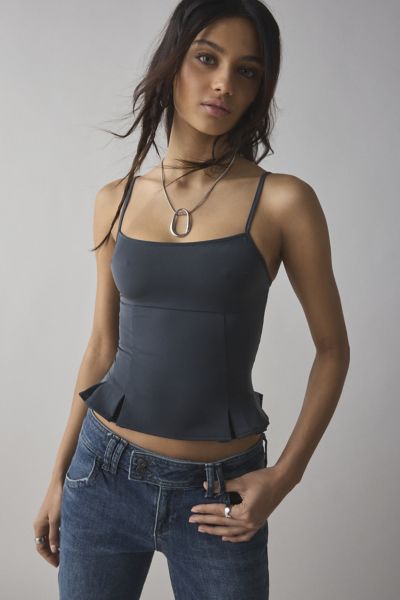 Silence + Noise Good Luck Peplum Cami Product Page