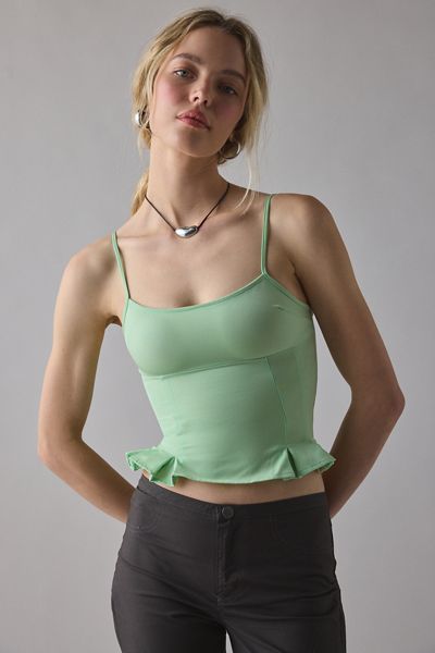Camisole Peplum Good Luck Silence + Noise
