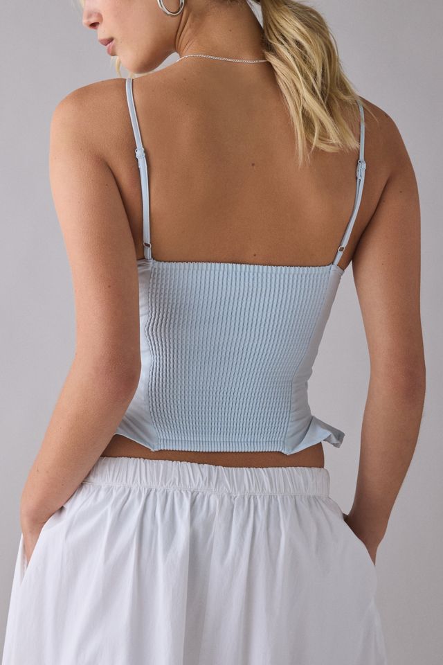 Silence + Noise Good Luck Peplum Cami #2