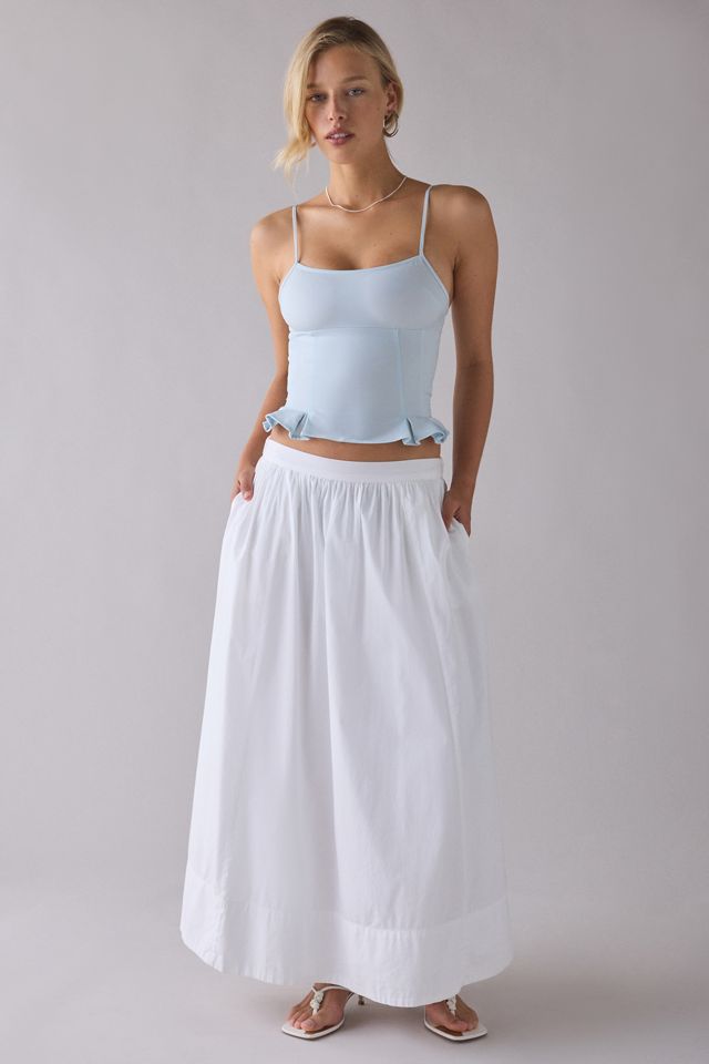 Silence + Noise Good Luck Peplum Cami #3