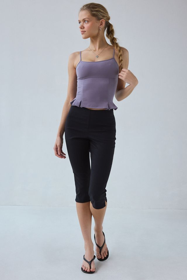 Silence + Noise Good Luck Peplum Cami #2