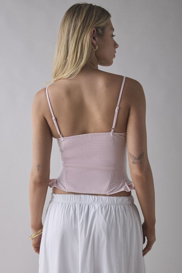 Silence + Noise Good Luck Peplum Cami #2